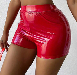 Faux Leather Short